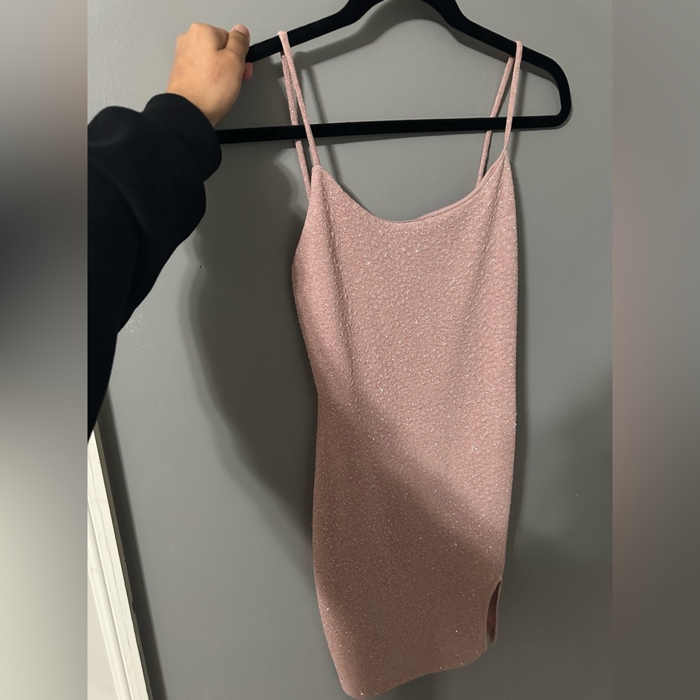 Windsor Shine through Pink dress